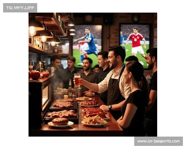 足球主题餐饮店开业，观赛体验与经济融合